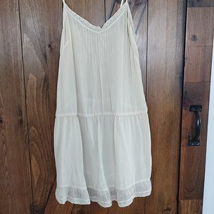 Aritzia Wilfred silk camisole slip dress